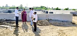 திருவத்திபுரம் நகராட்சியில் வளா்ச்சிப் பணிகள் ஆய்வு