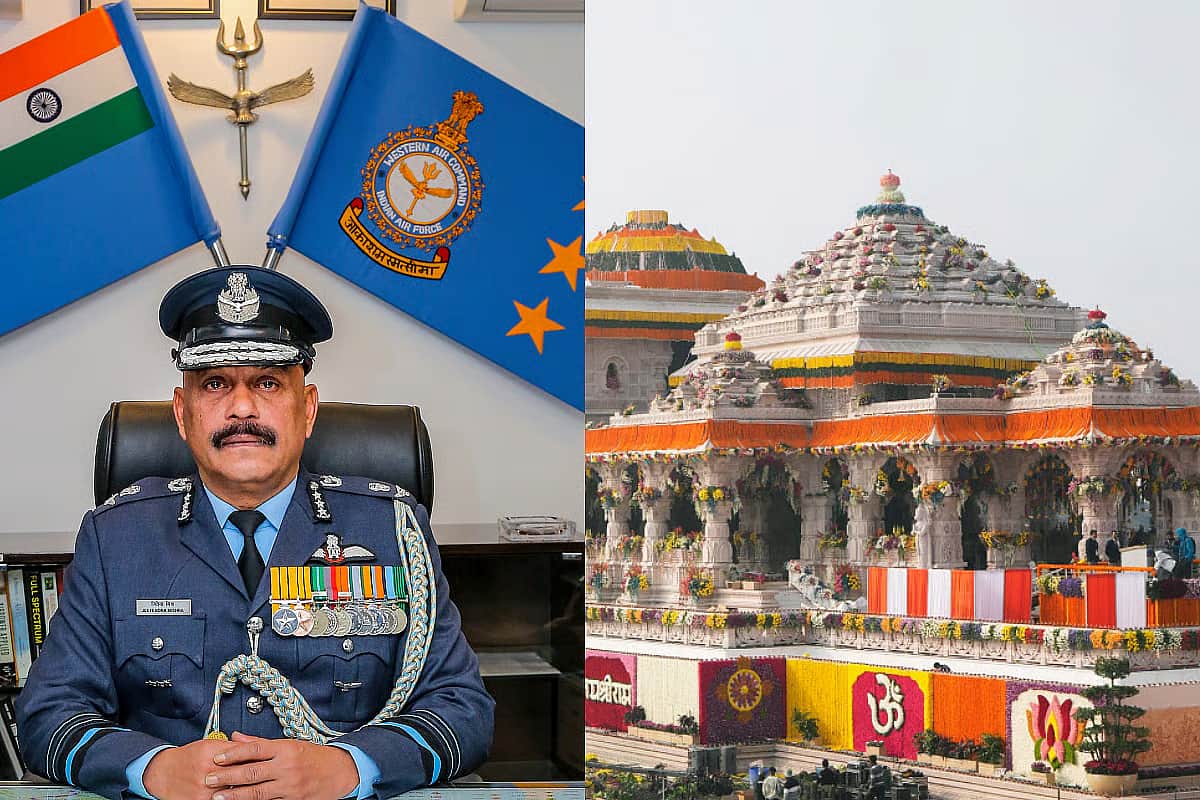 அயோத்தி கோயிலின் முதல் சிஇஓ!  முன்னாள் ஏர் மார்ஷல் ஜிதேந்திர மிஸ்ரா நியமனம்!