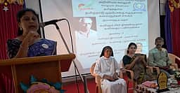 ‘சமூக அவலங்களுக்கு 
கவிதை வடிவிலும் குரல் கொடுக்க முடியும்’