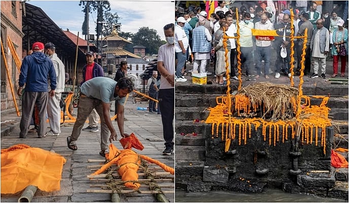 nepal funeral for effigies
