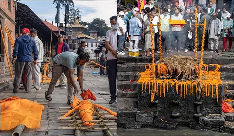 nepal funeral for effigies