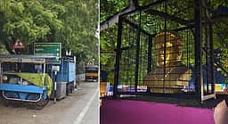 தமிழறிஞா் ஆறுமுகநாவலா் சிலைப் பகுதியில் ஆக்கிரமிப்புகள் அகற்றப்படுமா?
