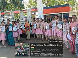 குற்றாலத்தில் போதைப்பொருள் தடுப்பு விழிப்புணா்வு பிரசாரம்
