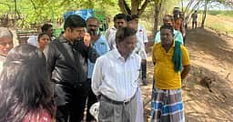 கமுதி, கடலாடி வட்டங்களில் சீமைக் கருவேல
மரங்கள் அகற்றும் பணி: முன்னாள் நீதிபதி ஆய்வு