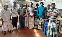 ராமேசுவரம் மீனவா்கள் 9 போ் விடுதலை: அபராதம் செலுத்தாததால் மீண்டும் சிறையிலடைப்பு