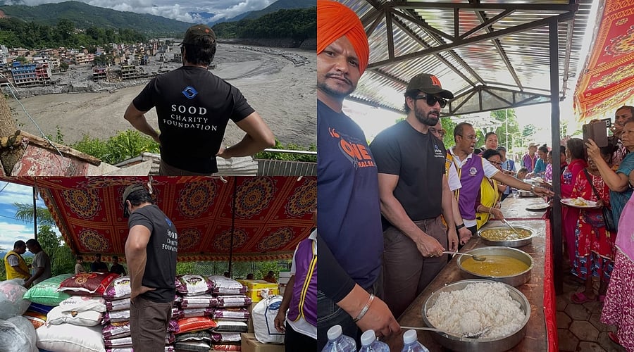 Sonu Sood extends a helping hand to the people of Nepal.