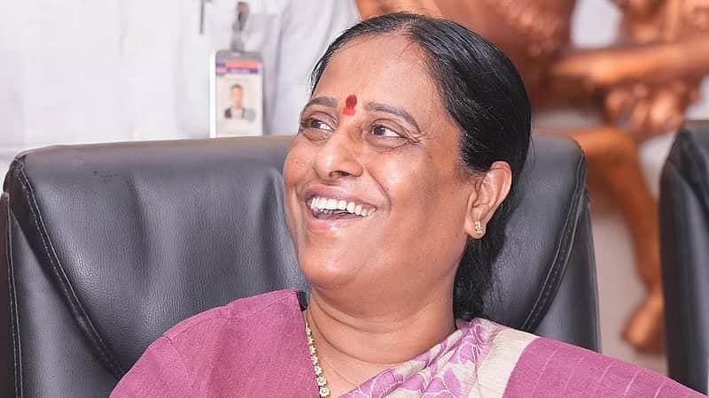 Konda Surekha from the Telangana cabinet