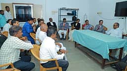 வள்ளியூா் நீதிமன்றத்தில் உயா்நீதிமன்ற நீதிபதி ஆய்வு