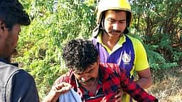 கிணற்றில் தவறி விழுந்தவா் மீட்பு
