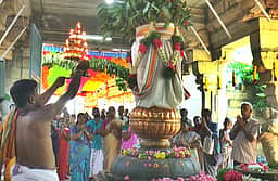 நெல்லை உச்சிஷ்ட கணபதி கோயிலில் விநாயகர் சதுர்த்தி விழா கொடியேற்றம்!
