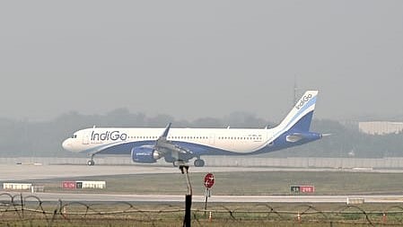 IndiGo flight.
