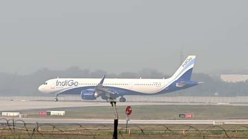 IndiGo flight.