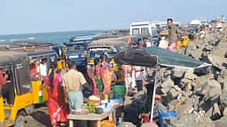 அரிச்சல்முனையில் போக்குவரத்து நெரிசல்