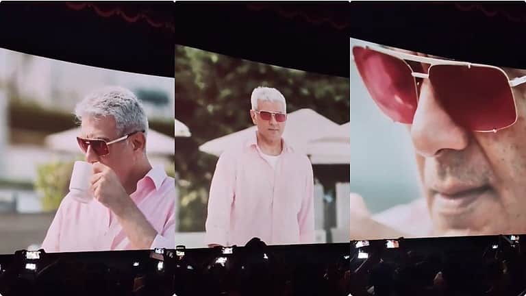 அஜித்குமாரின் கிளாடியேட்டர்ஸ் டிரைலர் திரையரங்குகளில் வெளியானது!