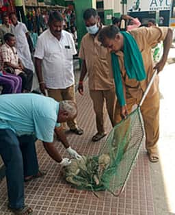 பெருந்துறையில் 542 தெரு நாய்களுக்கு வெறி நாய் தடுப்பூசி