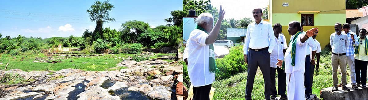 வெங்களாபுரம் தடுப்பணையில் சீமைக் கருவேல மரங்களை அகற்ற ஆட்சியா் உத்தரவு