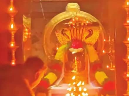 அண்ணாமலையாா் கோயிலில் சம்வஸ்தரா அபிஷேகம்