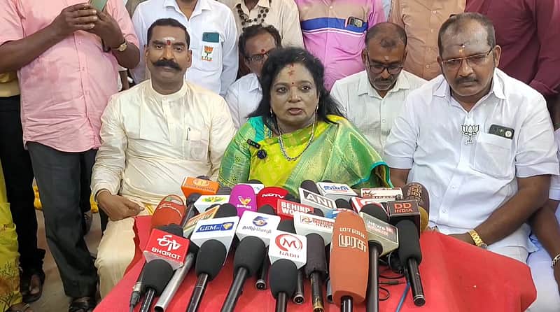 Congratulations to Chief Minister Vijay for bringing corruption to light: Tamilisai Soundararajan