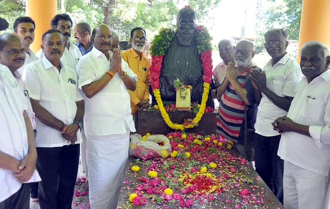 புதுச்சேரியில் நாடகத் தந்தை சங்கரதாஸ் சுவாமிகளின் 159-வது பிறந்தநாள் விழா கொண்டாட்டம்