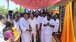 மங்கலம் தொகுதியில் ரூ.2.78 கோடியில் குடிநீா் திட்டத்துக்கு முதல்வா் ரங்கசாமி அடிக்கல்