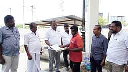 புதிய குடிநீா் குழாய் இணைப்புப் பணி: மேயா் ஆய்வு