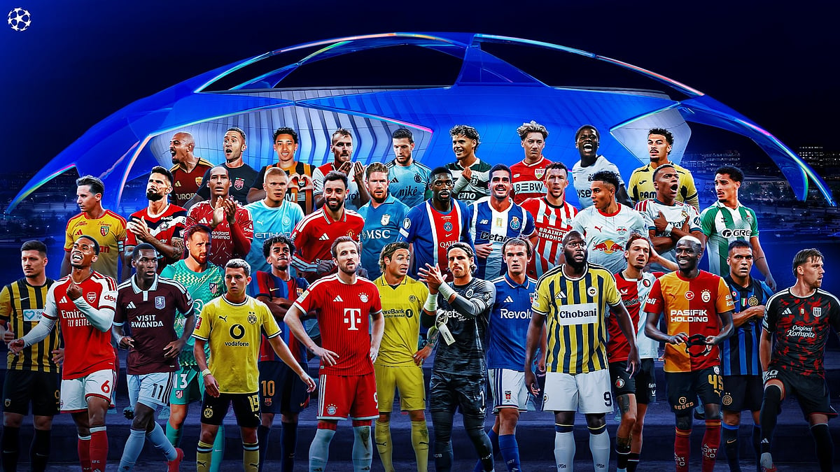 Poster for the 72nd season of the Champions League.