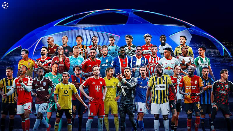 Poster for the 72nd season of the Champions League.