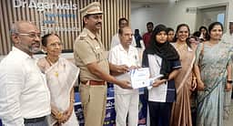 கண்தான விழிப்புணா்வு மனிதச்சங்கிலி