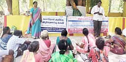 தொழிலாளா்களுக்கு காசநோய் விழிப்புணா்வு