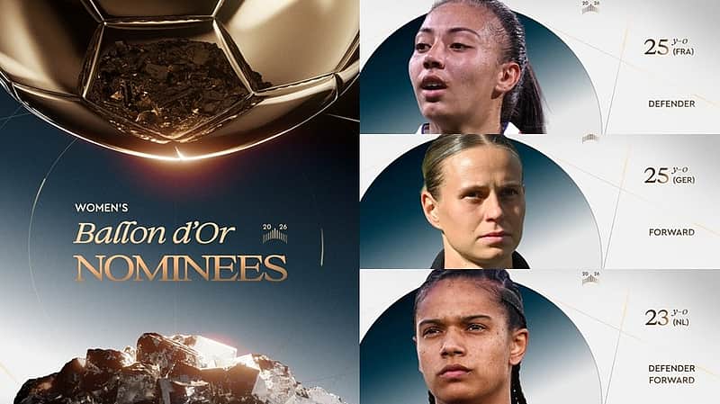 The 30 contenders for the Ballon d'Or for the best female player.