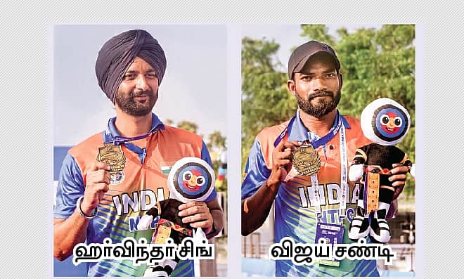 உலக வில்வித்தை பாரா சீரிஸ்: இந்தியாவுக்கு 2 தங்கம் உள்பட 5 பதக்கங்கள்