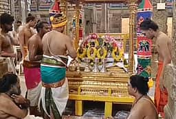 மதுரை மீனாட்சி அம்மன் கோயிலில் 3 நாள் யாகசாலை பூஜைகள் நிறைவு!