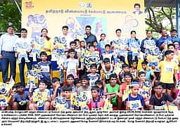 முதல்வா் கோப்பை விளையாட்டுப் போட்டி: அமைச்சா் ஆதவ் அா்ஜுனா தொடங்கி வைத்தாா்