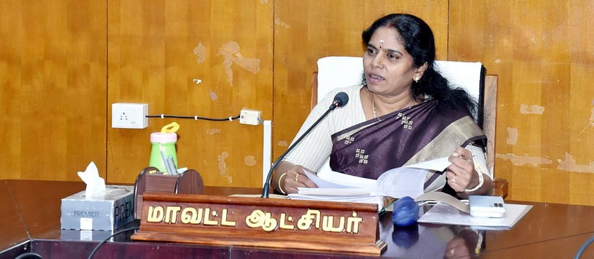வனப்பரப்பை அதிகரிக்க அனைவரும் ஒருங்கிணைந்து பணியாற்ற வேண்டும்: அரியலூா் ஆட்சியா்