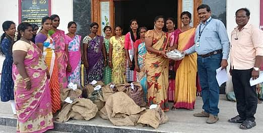 காலை உணவுத் திட்டத்திற்கு பொருள்கள் வழங்கல்