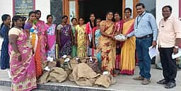 காலை உணவுத் திட்டத்திற்கு பொருள்கள் வழங்கல்