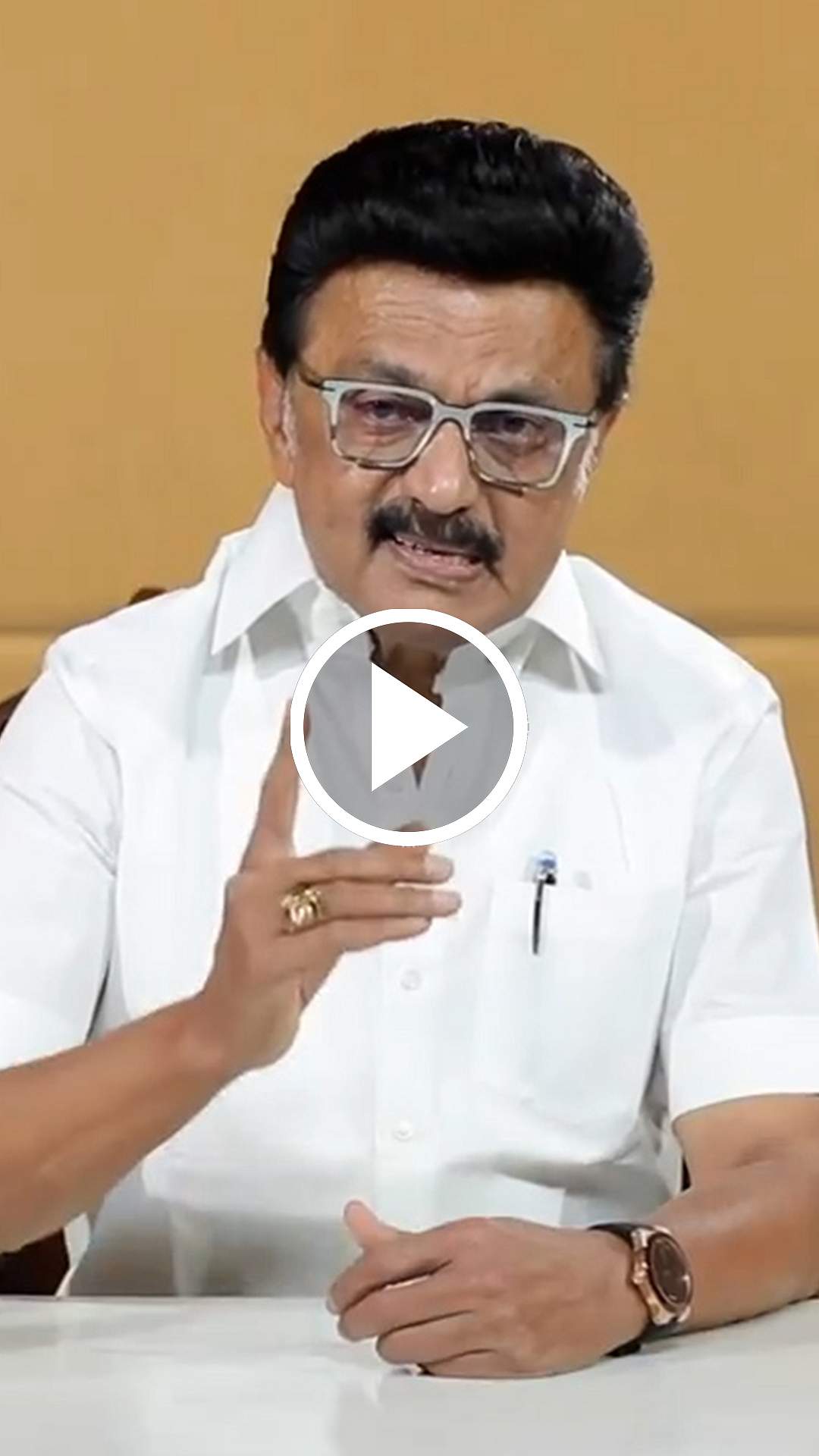 ரொம்ப Sorry சார்னு சொன்னீங்க! மு.க. ஸ்டாலின் வெளியிட்ட விடியோ! | TVK | DMK