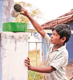 பறவைகளுக்குத் தண்ணீர்ப் பந்தல்!