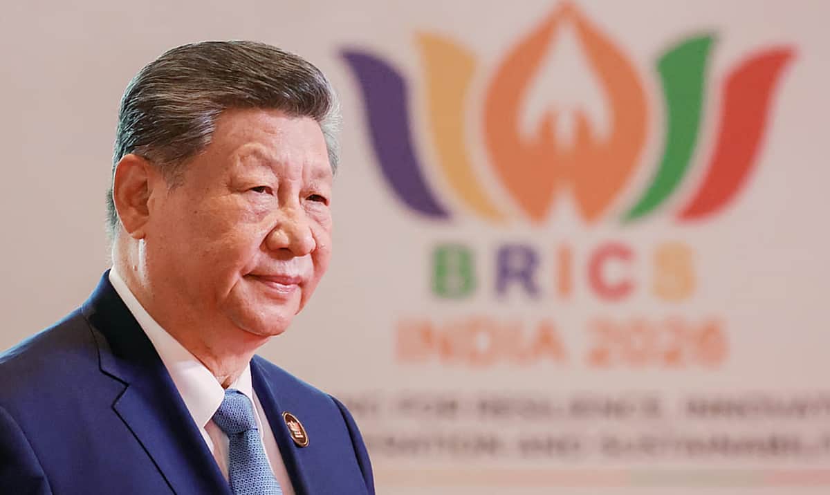 மேற்கு ஆசியாவில் அமைதியை நிலைநாட்ட பிரிக்ஸ் முறையாகப் பங்காற்ற வேண்டும்: சீன அதிபர்