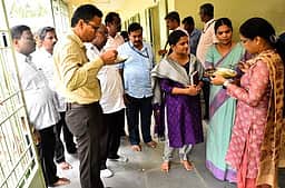 ஜங்கலாபுரம் அரசுப் பள்ளியில் காலை உணவு திட்ட விரிவாக்கப் பணிகள்: மாவட்ட கண்காணிப்பு அலுவலா், ஆட்சியா் நேரில் ஆய்வு