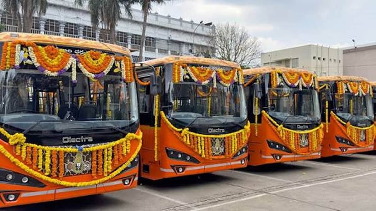 திருமலைக்கு வந்துள்ள ஆனந்த் அம்பானி அறிவித்த 25 புதிய மின்சாரப் பேருந்துகள்!