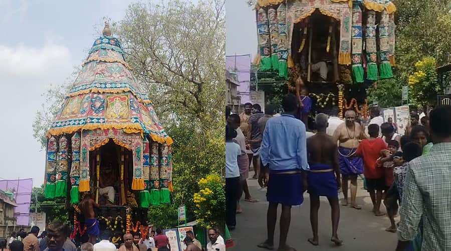 சிதம்பரம் கூத்தாடும் பிள்ளையார் கோயில் தேரோட்டம்!