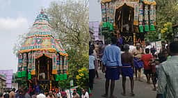 சிதம்பரம் கூத்தாடும் பிள்ளையார் கோயில் தேரோட்டம்!
