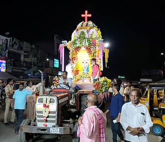 தூய வியாகுல அன்னை ஆலய தோ் பவனி