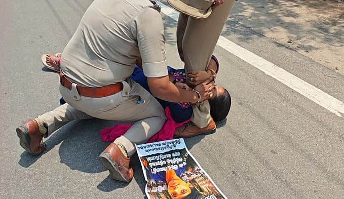 பாதிக்கப்பட்ட குடும்பத்தினரை  ஒடுக்கும் தவெக ஆட்சி: கனிமொழி கண்டனம் 