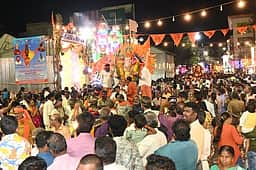 தென்காசியில் விநாயகா் சிலைகள் விசா்ஜன ஊா்வலம்