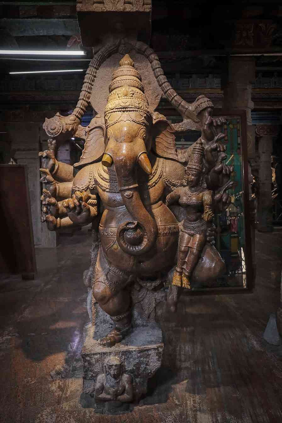 ஆயிரம் கால் மண்டபம் சிலைகள் - நர்த்தன கணபதி