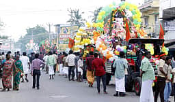 ராமேசுவரத்தில் 21 விநாயகா் சிலைகள் கரைப்பு