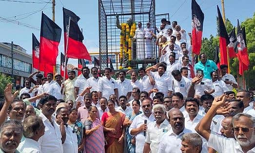 புதுகையில் அண்ணா பிறந்த நாள் விழா