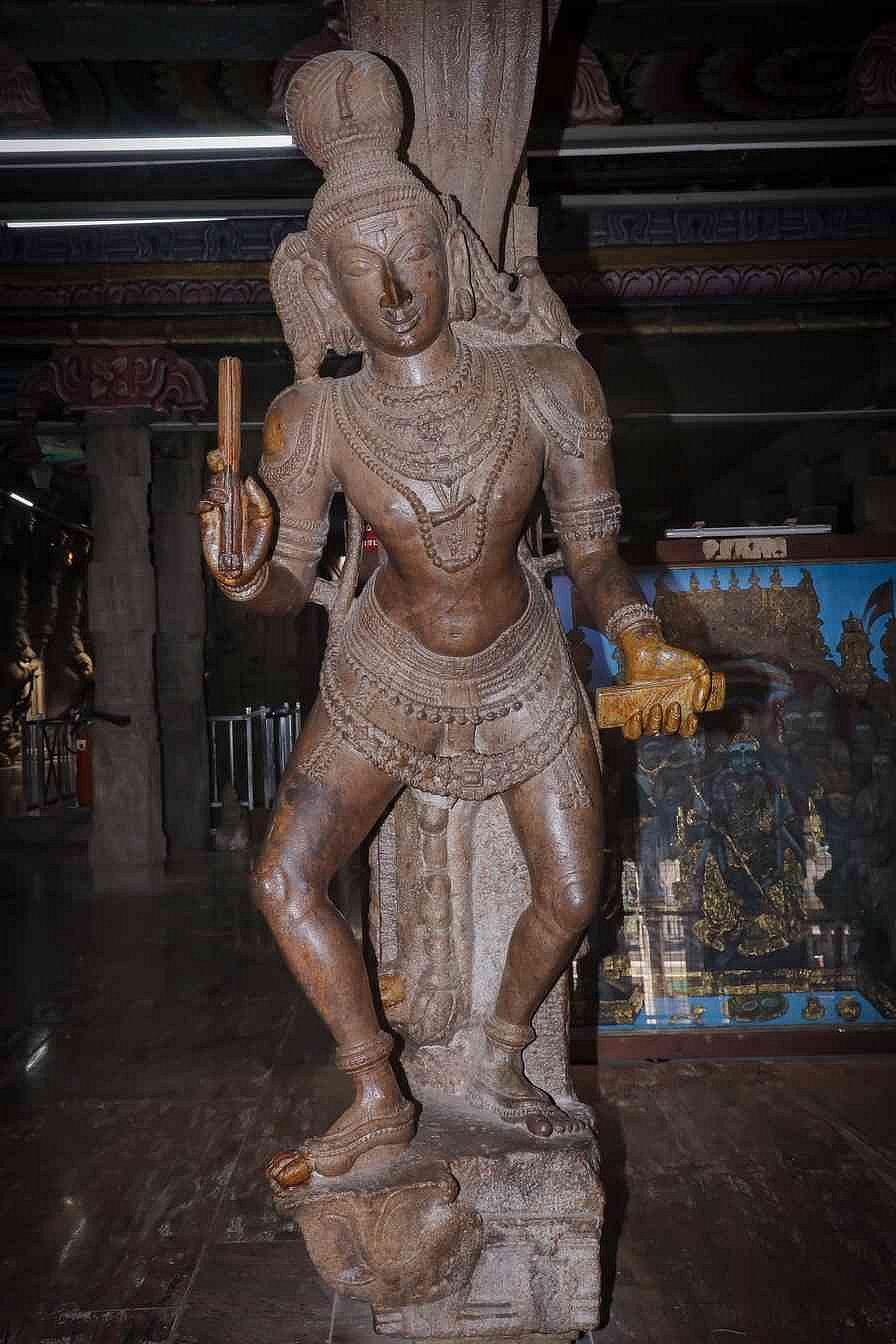 ஆயிரம் கால் மண்டபம் சிலைகள் - பாணன்